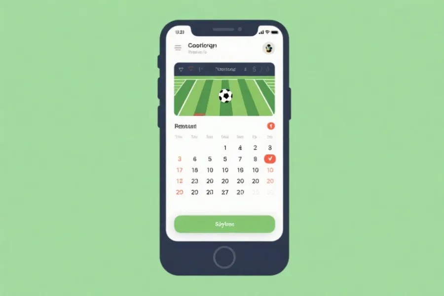 手机查看世界杯赛程与提醒示意图