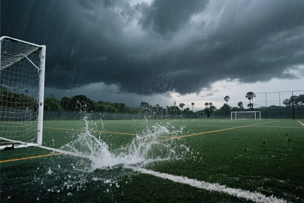 暴雨突袭坦帕！英格兰世界杯前哨战受阻，图赫尔如何化解“场地危机”？